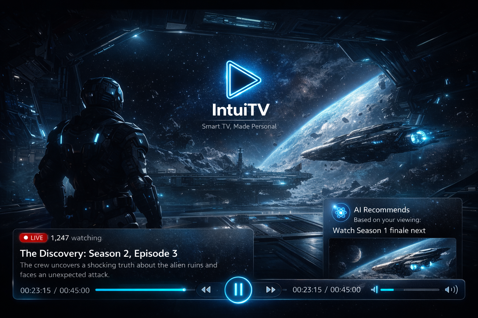 IntuiTV Multi-Device Experience - Watch on Mobile, TV, and Web